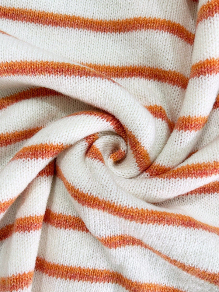 Clara - Striped Knit Cardigan with Pockets