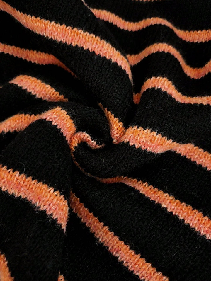 Clara - Striped Knit Cardigan with Pockets