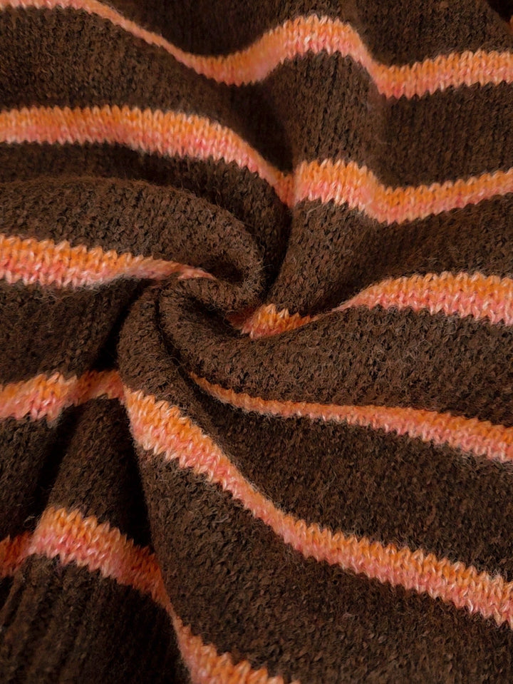 Clara - Striped Knit Cardigan with Pockets