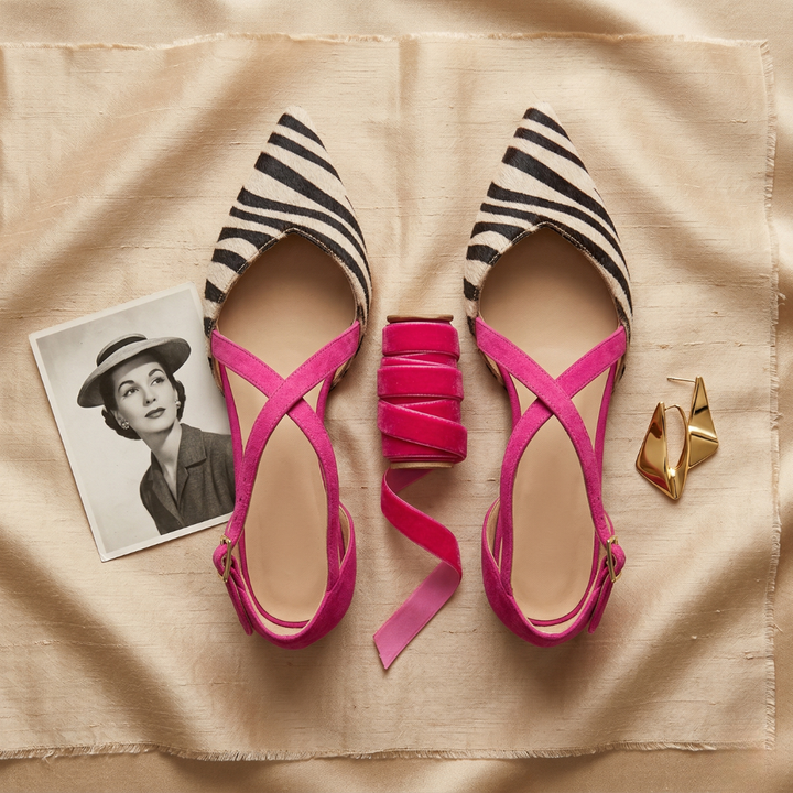 Fen I Ballet Flats with Straps