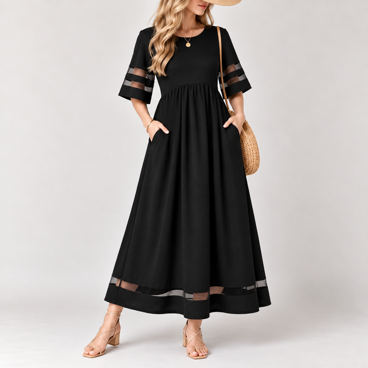 Kate™ | Tummy-Smoothing Midi Dress That Flatters Your Figure