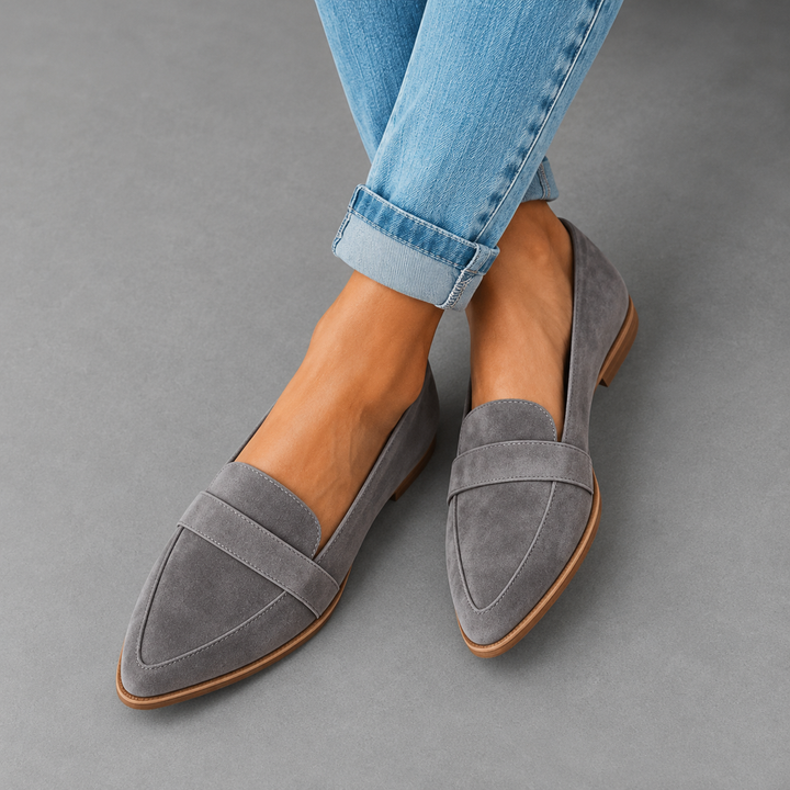 Teodora | Soft Suede Loafers