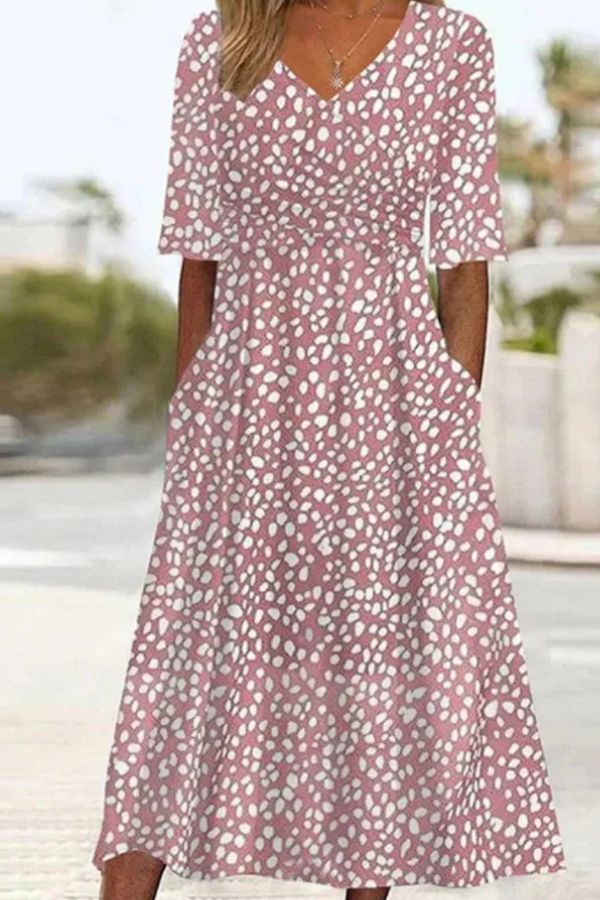 Karin | Tummy Covering Midi Dress