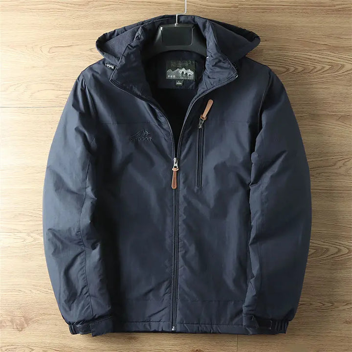 Barnaby | All-Weather Shell Jacket With Fleece Lining And Detachable Hood