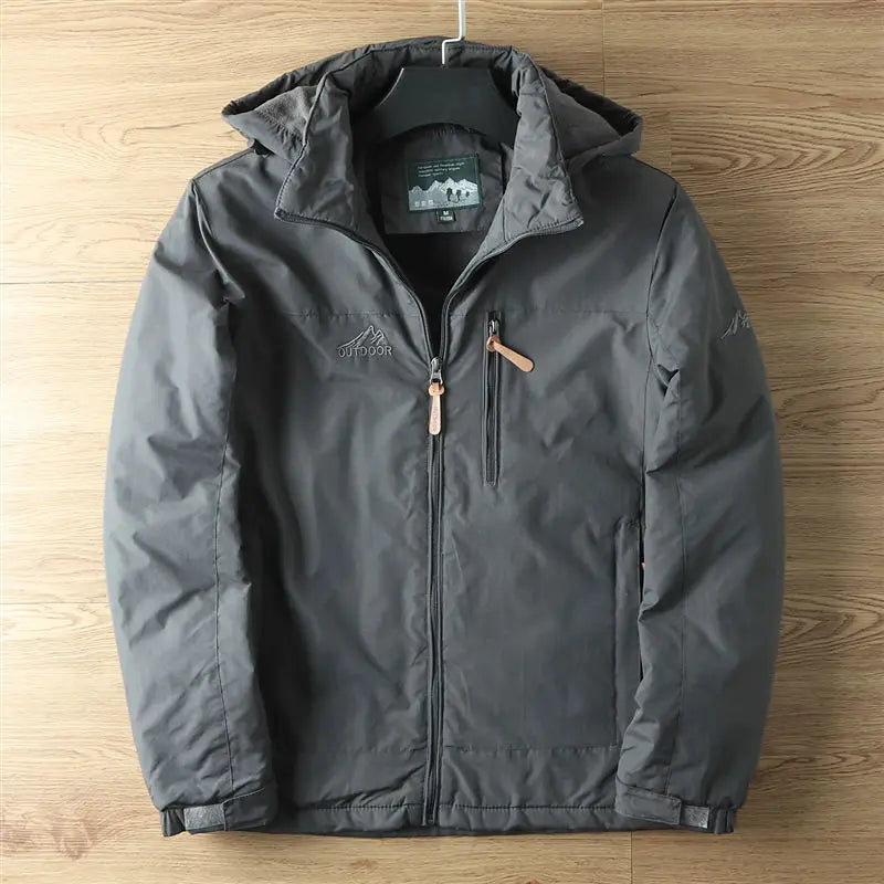 Barnaby | All-Weather Shell Jacket With Fleece Lining And Detachable Hood