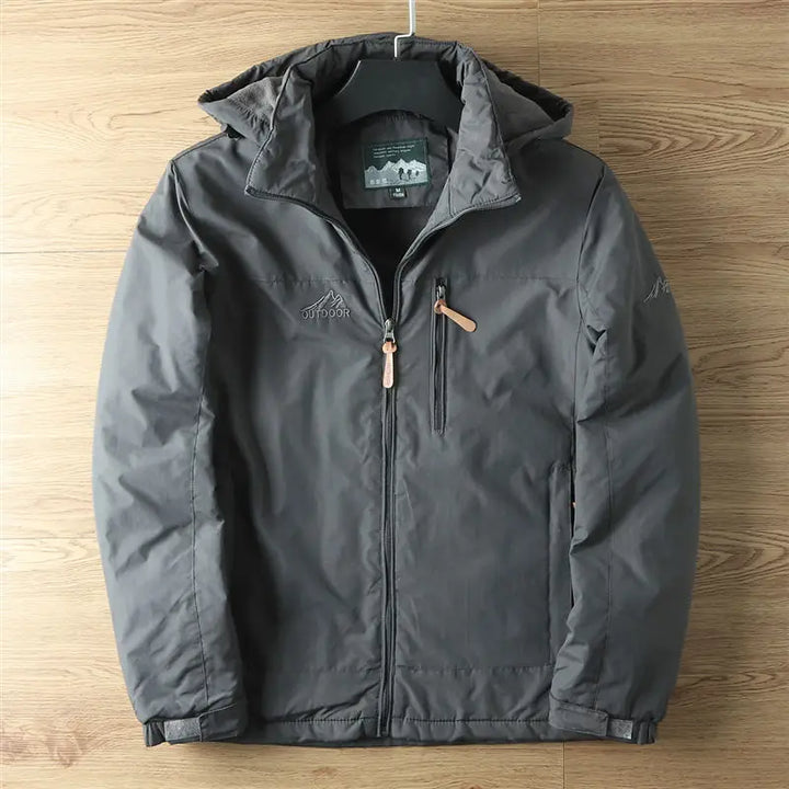Barnaby | All-Weather Shell Jacket With Fleece Lining And Detachable Hood