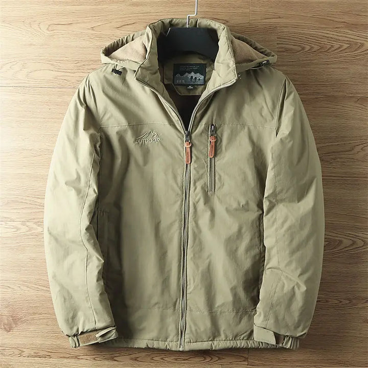 Barnaby | All-Weather Shell Jacket With Fleece Lining And Detachable Hood