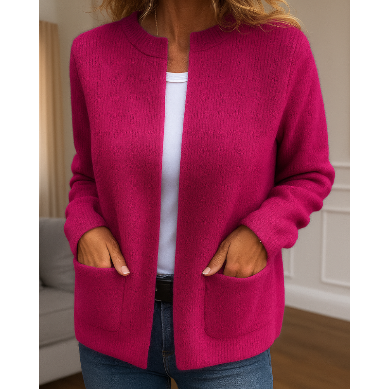 Alianna™ Light &amp; Thick Zipped Cardigan