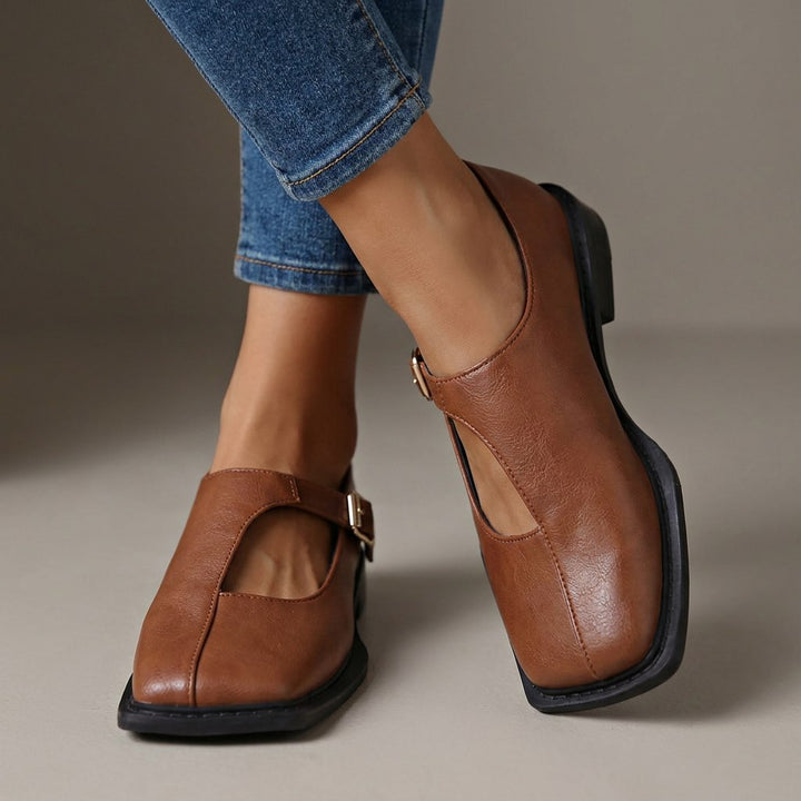 Elize | Timeless T-Strap Flats